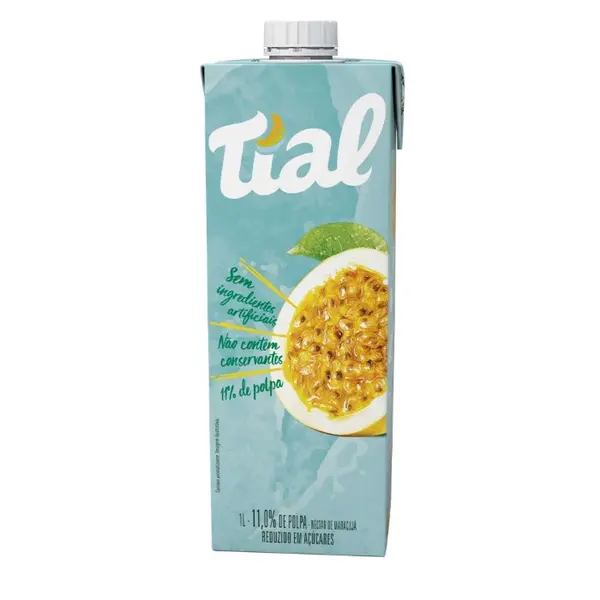 Suco Tial 1L   Uva, Maracuja , Pêssego, Manga e Goiaba